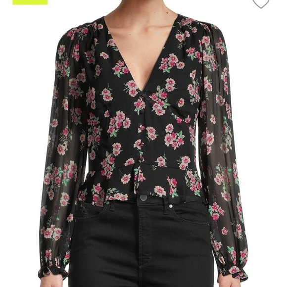 ❗️Sale❗️Yumi Kim Coco Floral Top - Picture 3 of 9